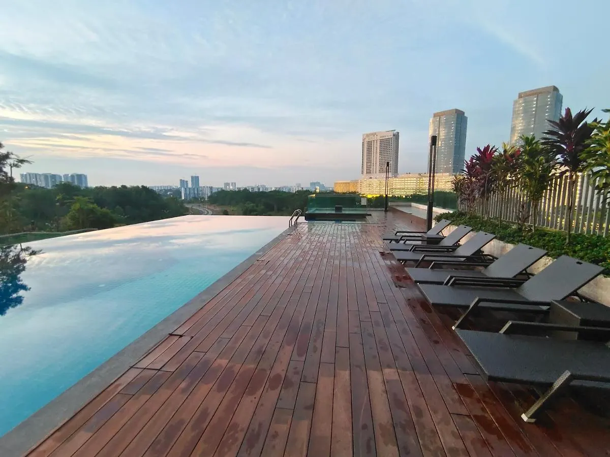 Апартаменты Mosaic 1Br, Wifi, Walking Distance To Mid Valley Jb , 4-5Pax Джохор-Бару Малайзия